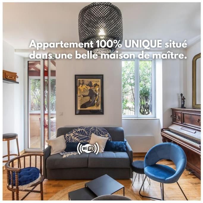 Appart Cosy Retro Voyage Avec Veranda & Piano Bagnères-de-Bigorre Esterno foto